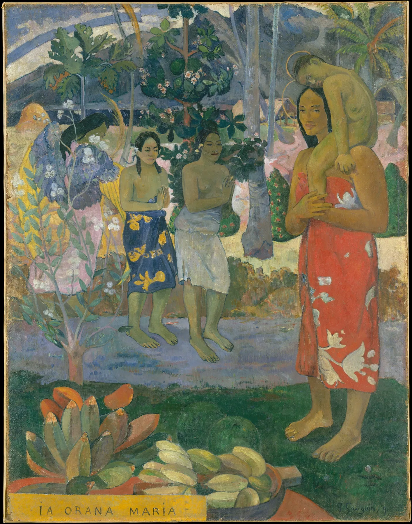 Ia Orana Maria (Dios te salve, María), de Paul Gauguin