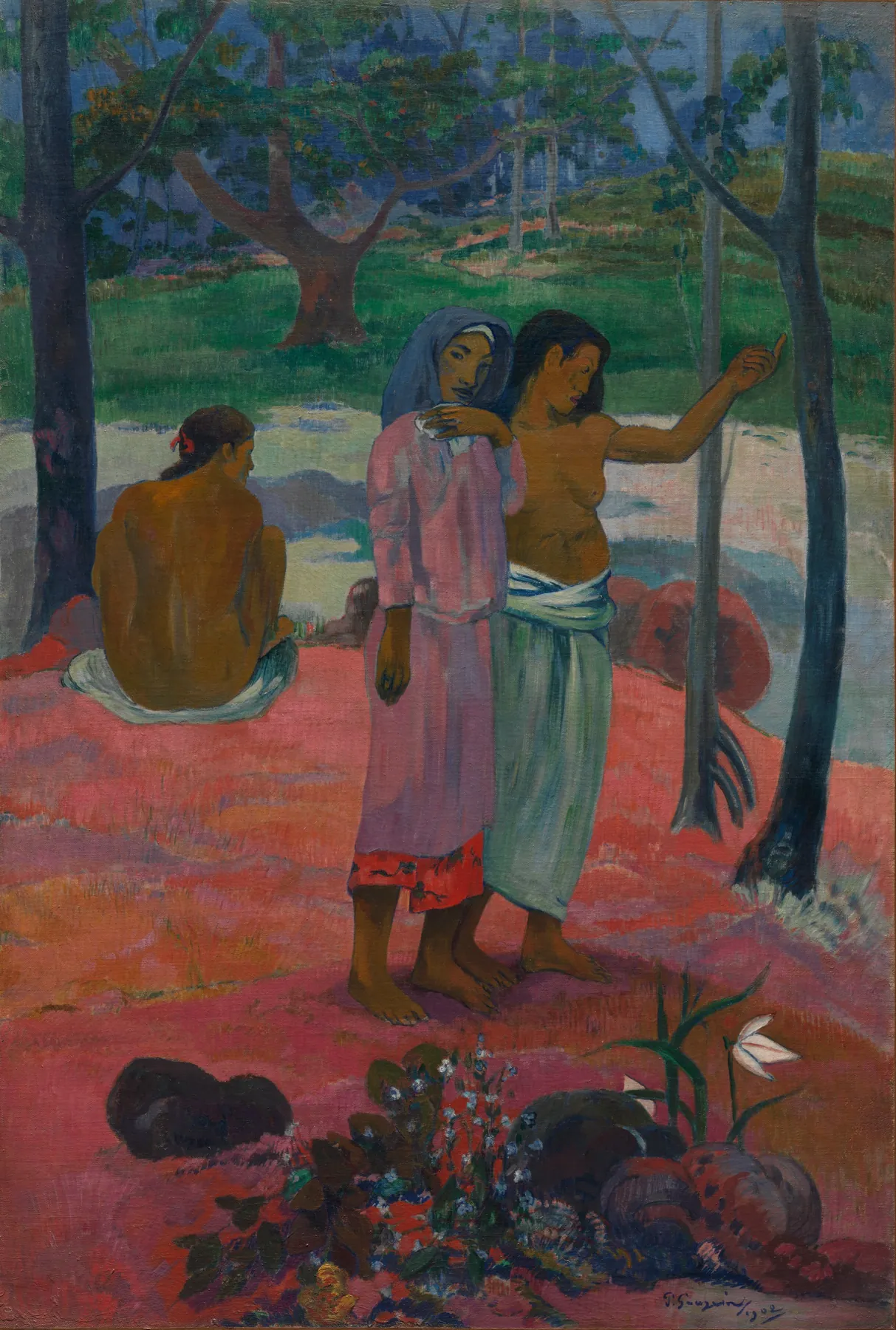 La llamada, de Paul Gauguin