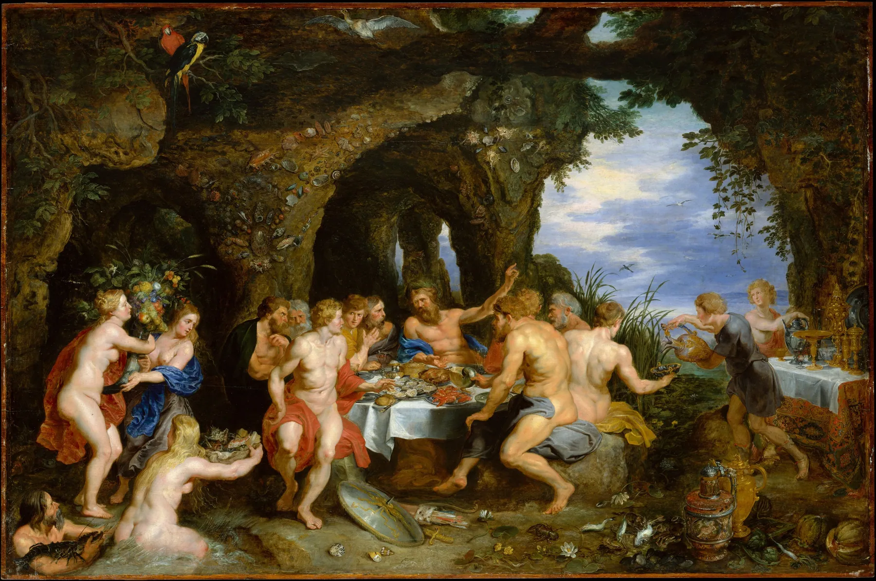 El festín de Aqueloo, de Peter Paul Rubens