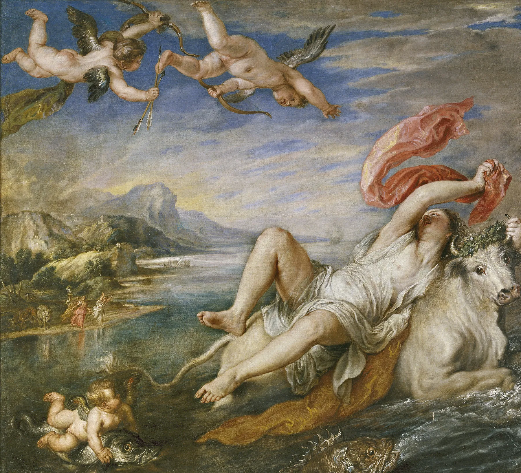 El rapto de Europa, de Peter Paul Rubens