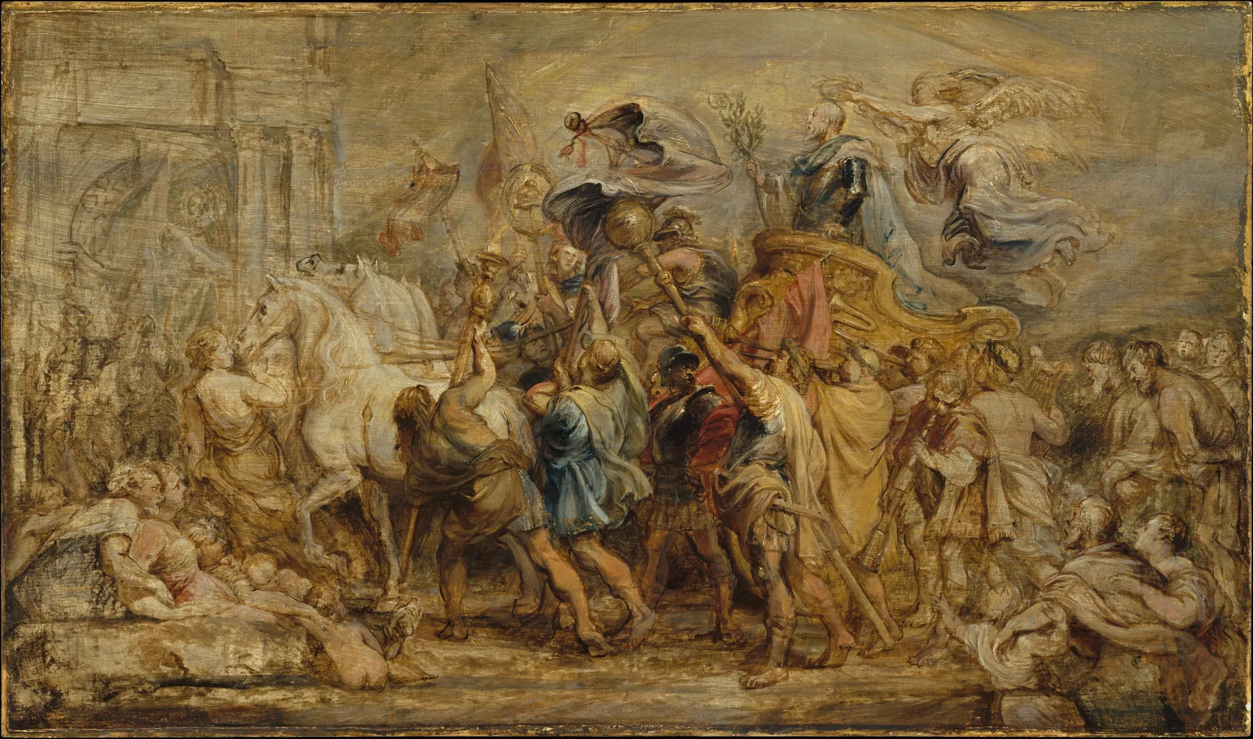El triunfo de Enrique IV, de Peter Paul Rubens