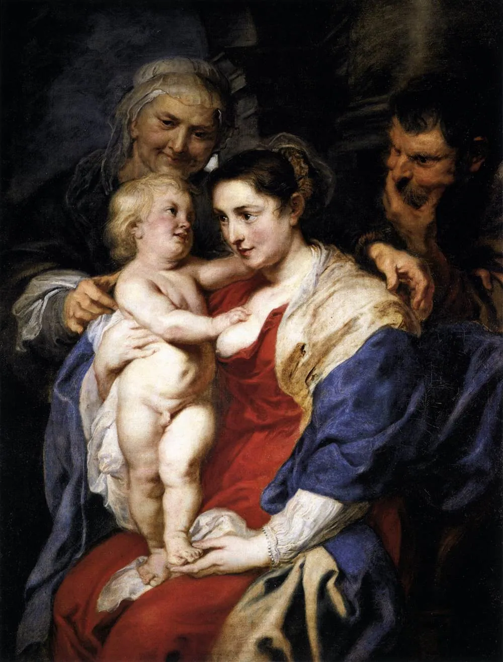 La Sagrada Familia con Santa Ana, de Peter Paul Rubens