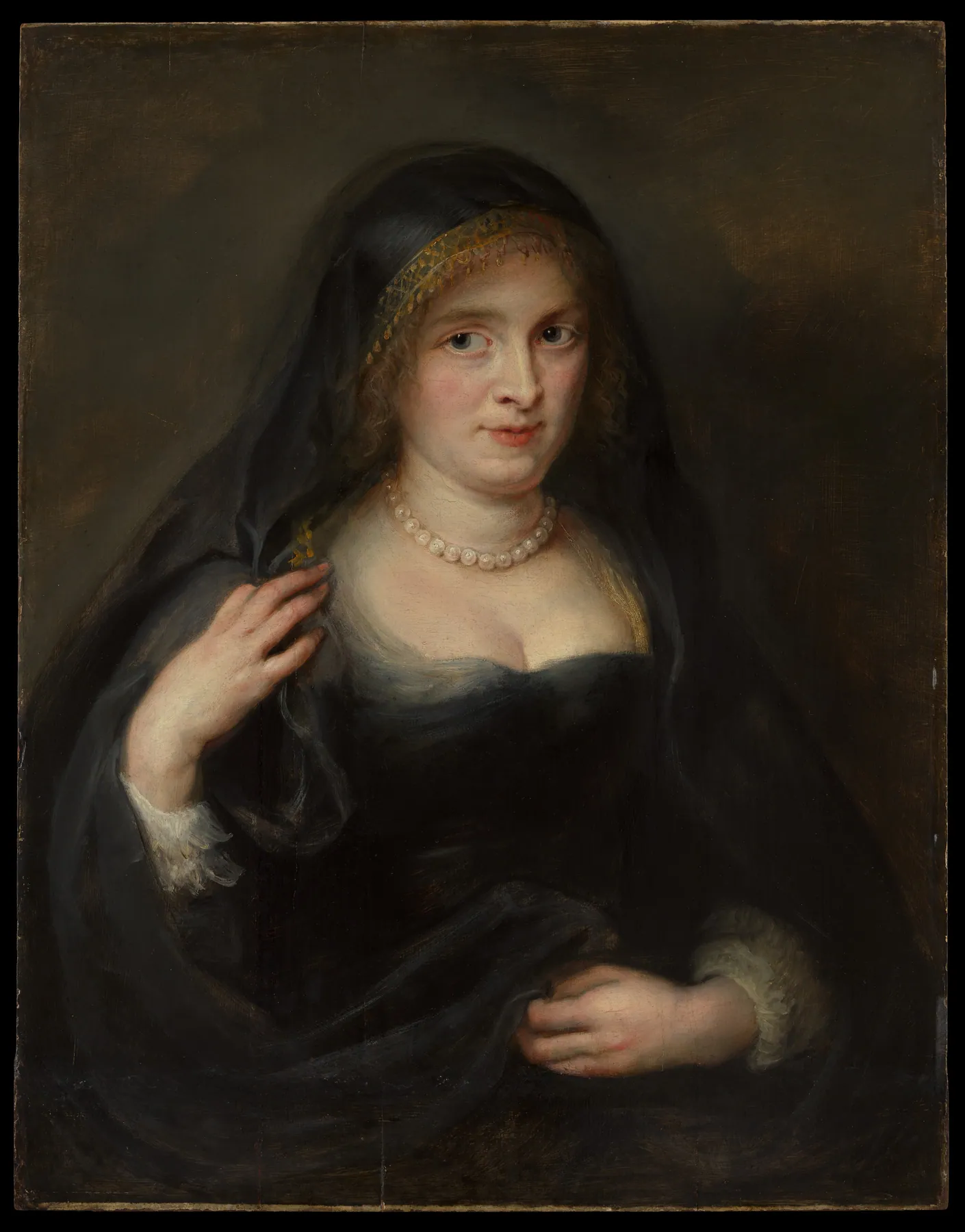 Retrato de una mujer, probablemente Susanna Lunden (Susanna Fourment, 1599–1628), de Peter Paul Rubens
