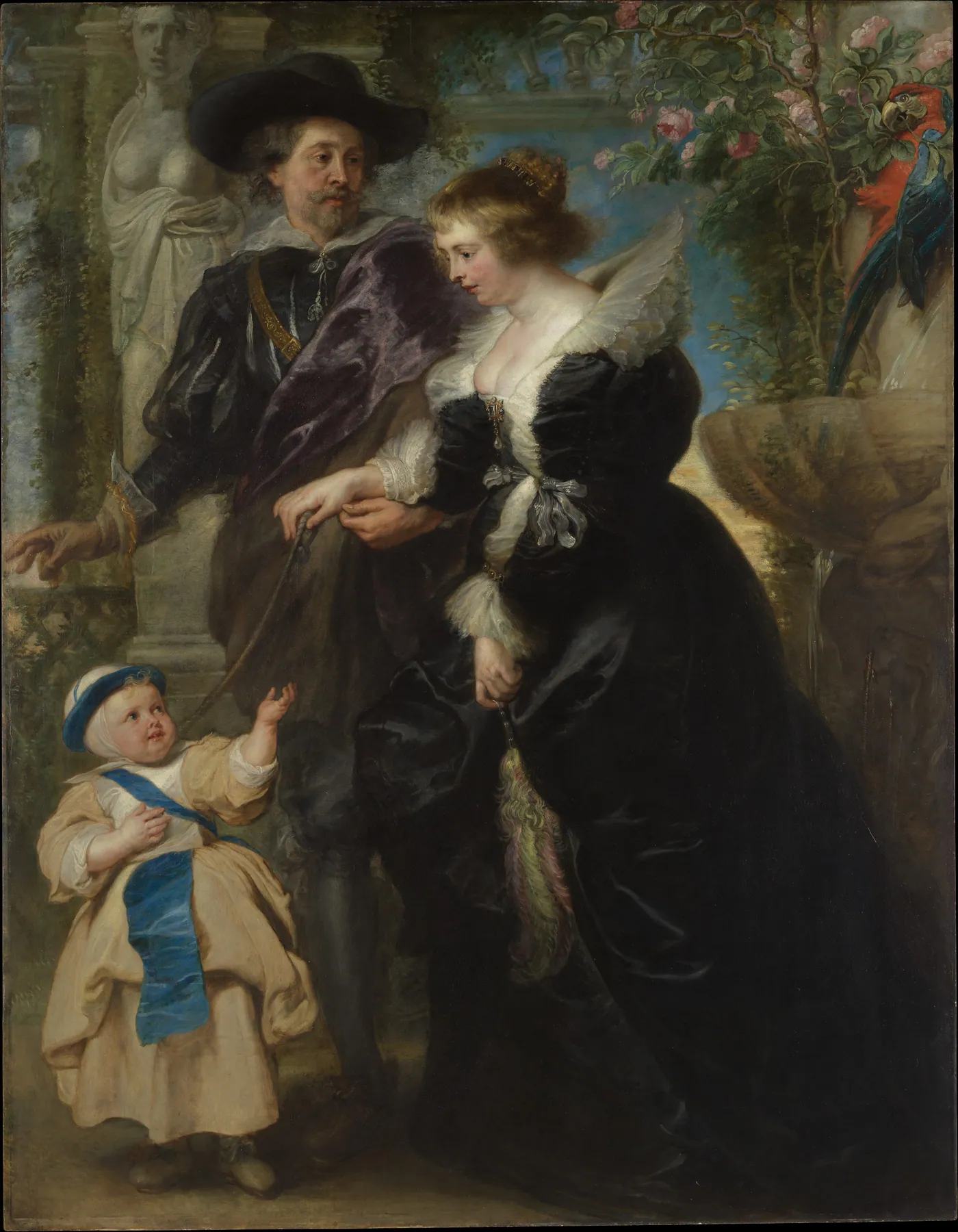Rubens, Helena Fourment (1614–1673) y su hijo Frans (1633–1678), de Peter Paul Rubens