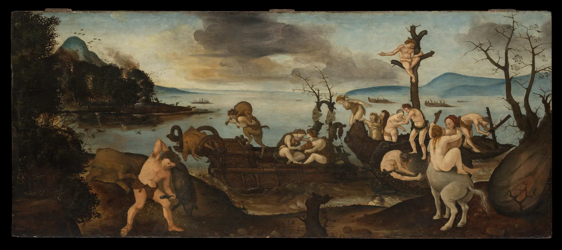 El regreso de la cacería, de Piero di Cosimo