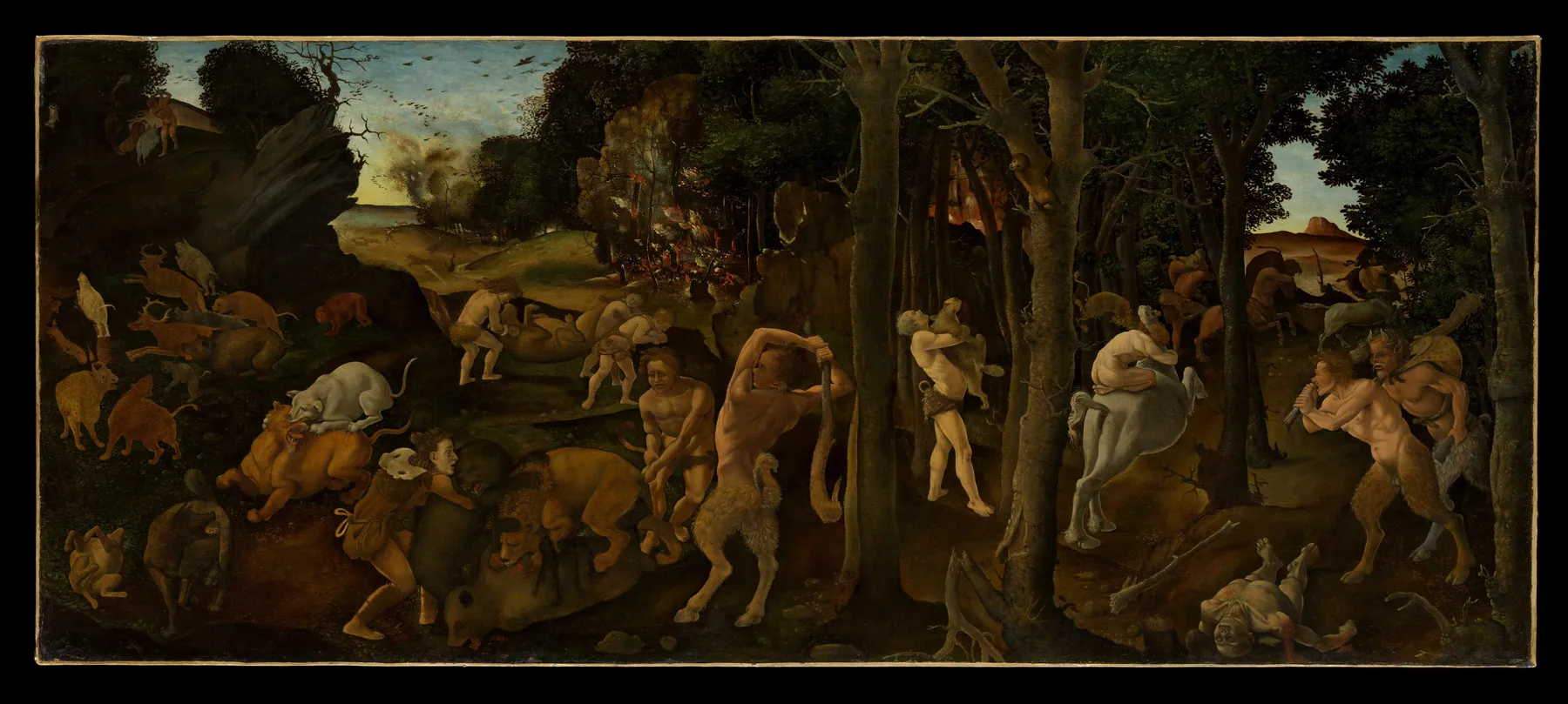 Escena de caza, de Piero di Cosimo