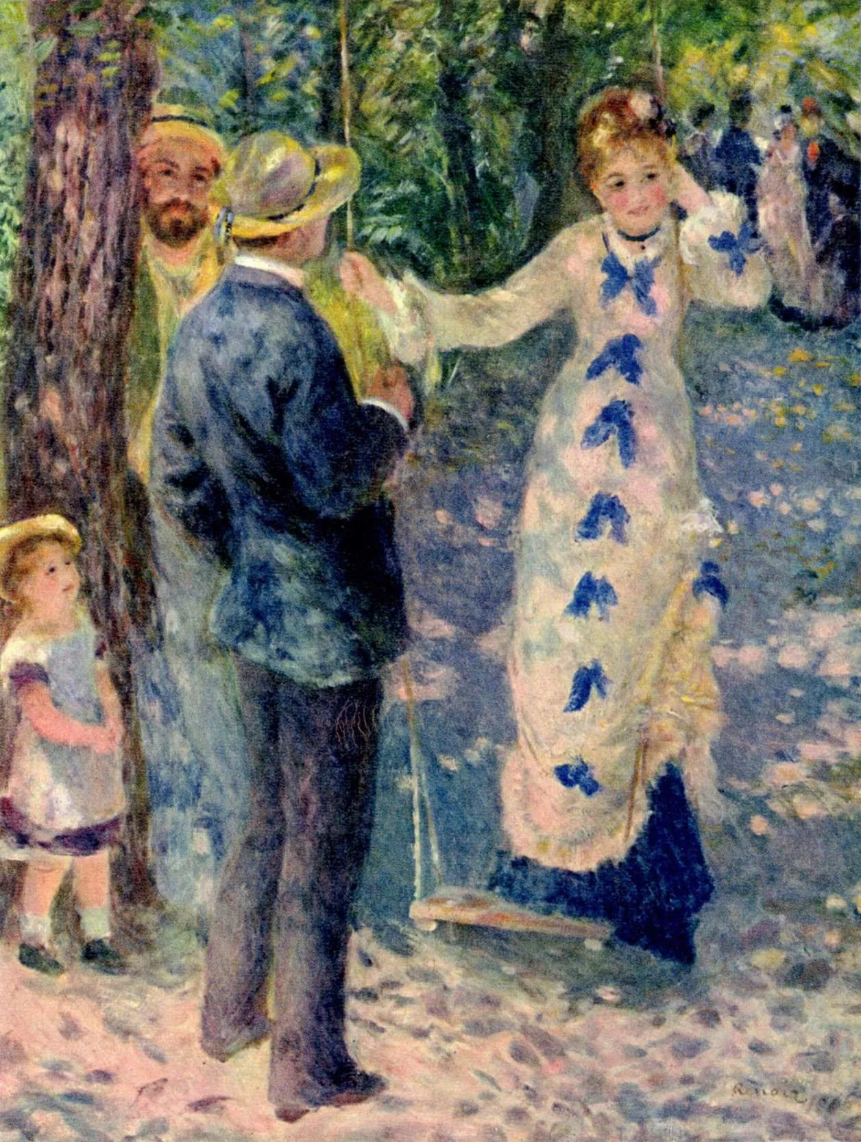 El columpio, de Pierre-Auguste Renoir