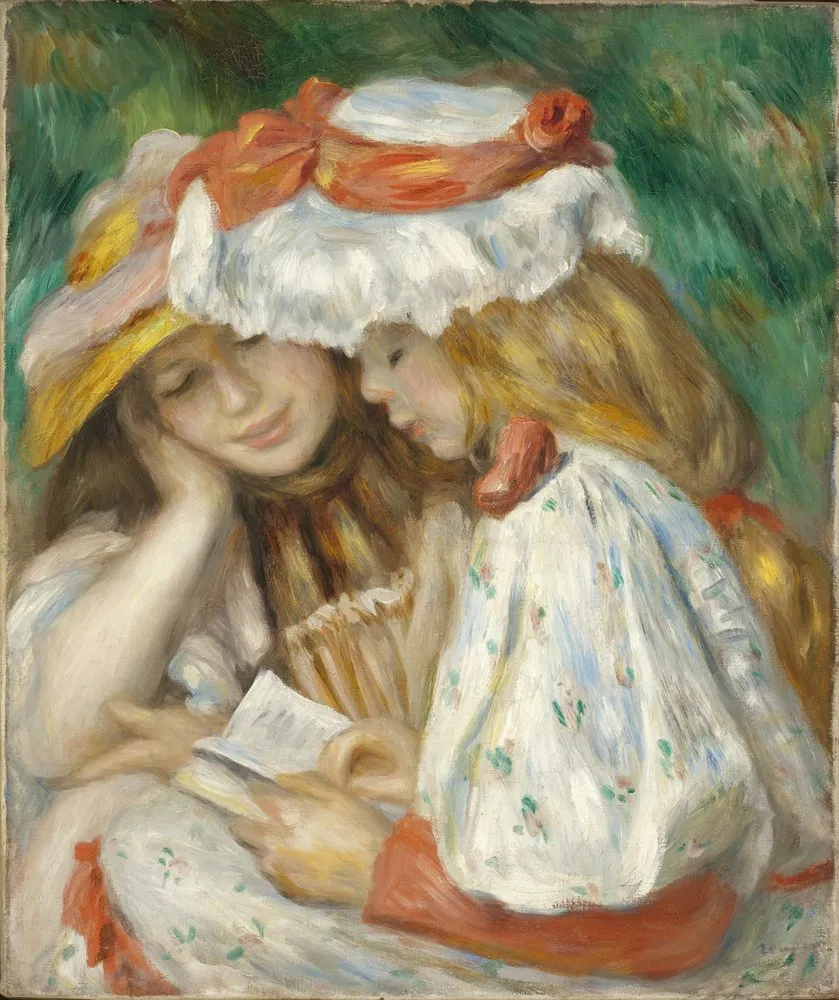 Muchachas leyendo, de Pierre-Auguste Renoir