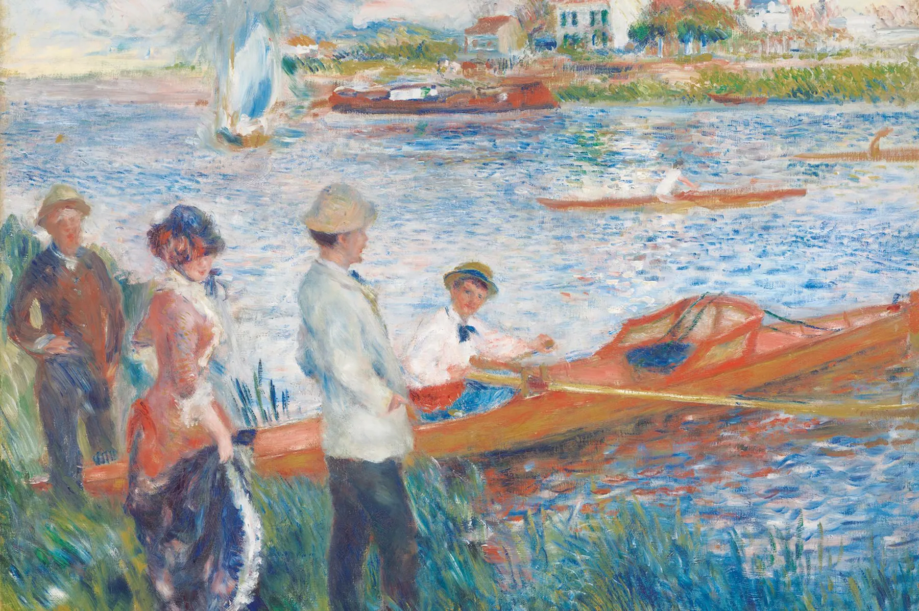 Oarsmen at Chatou, de Pierre-Auguste Renoir