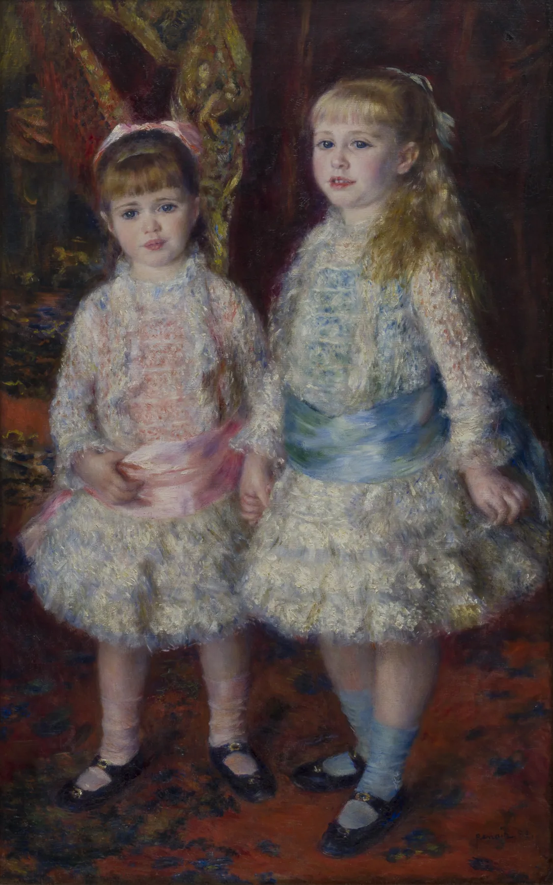 Rosa y azul, de Pierre-Auguste Renoir