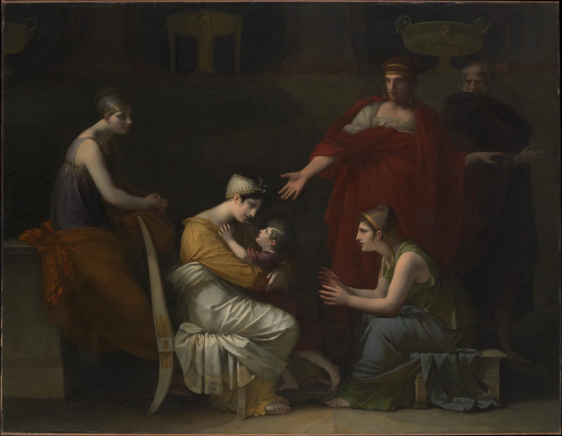 Andrómaca y Astianacte, de Pierre-Paul Prud'hon