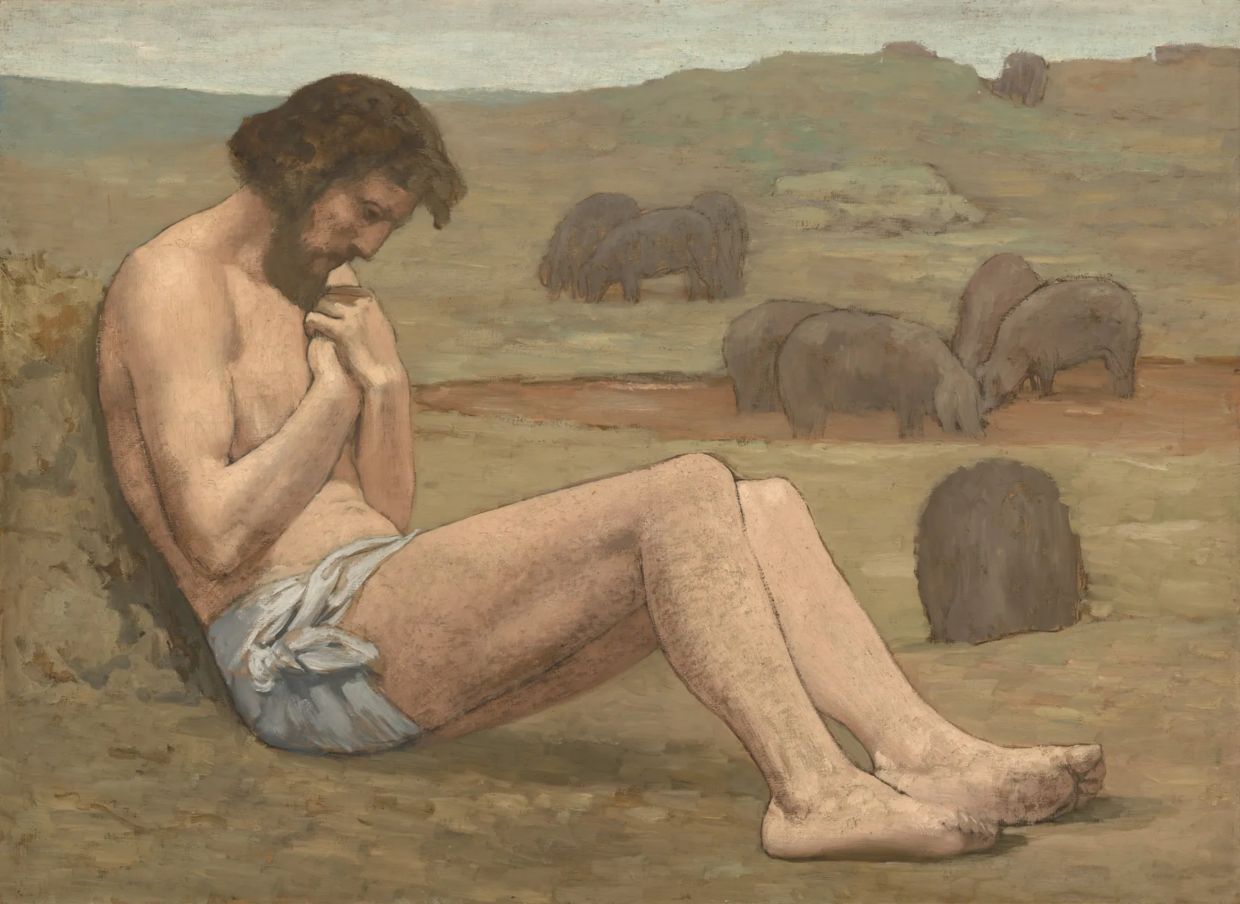 El hijo pródigo, de Pierre Puvis de Chavannes