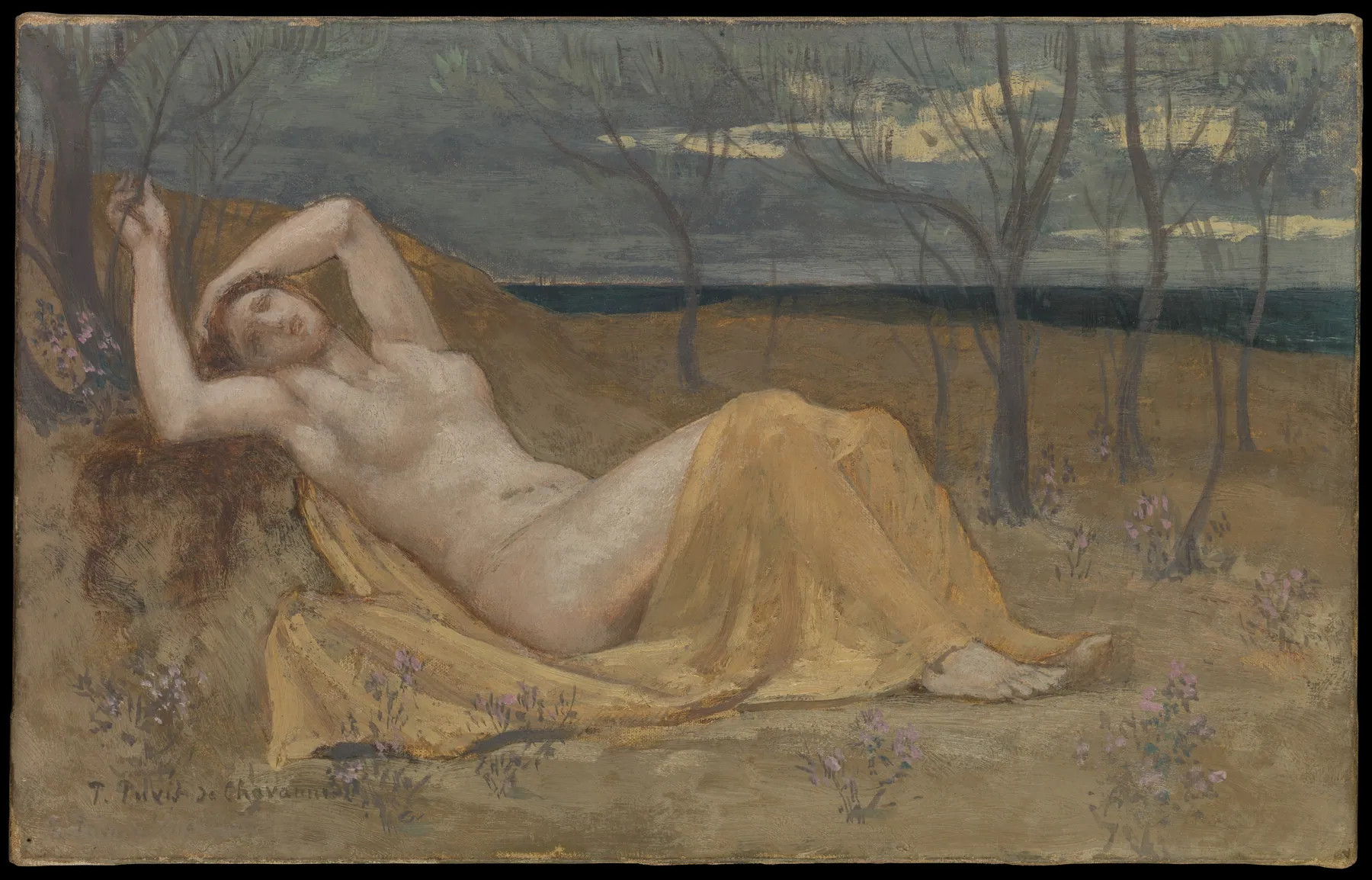 Tamaris, de Pierre Puvis de Chavannes