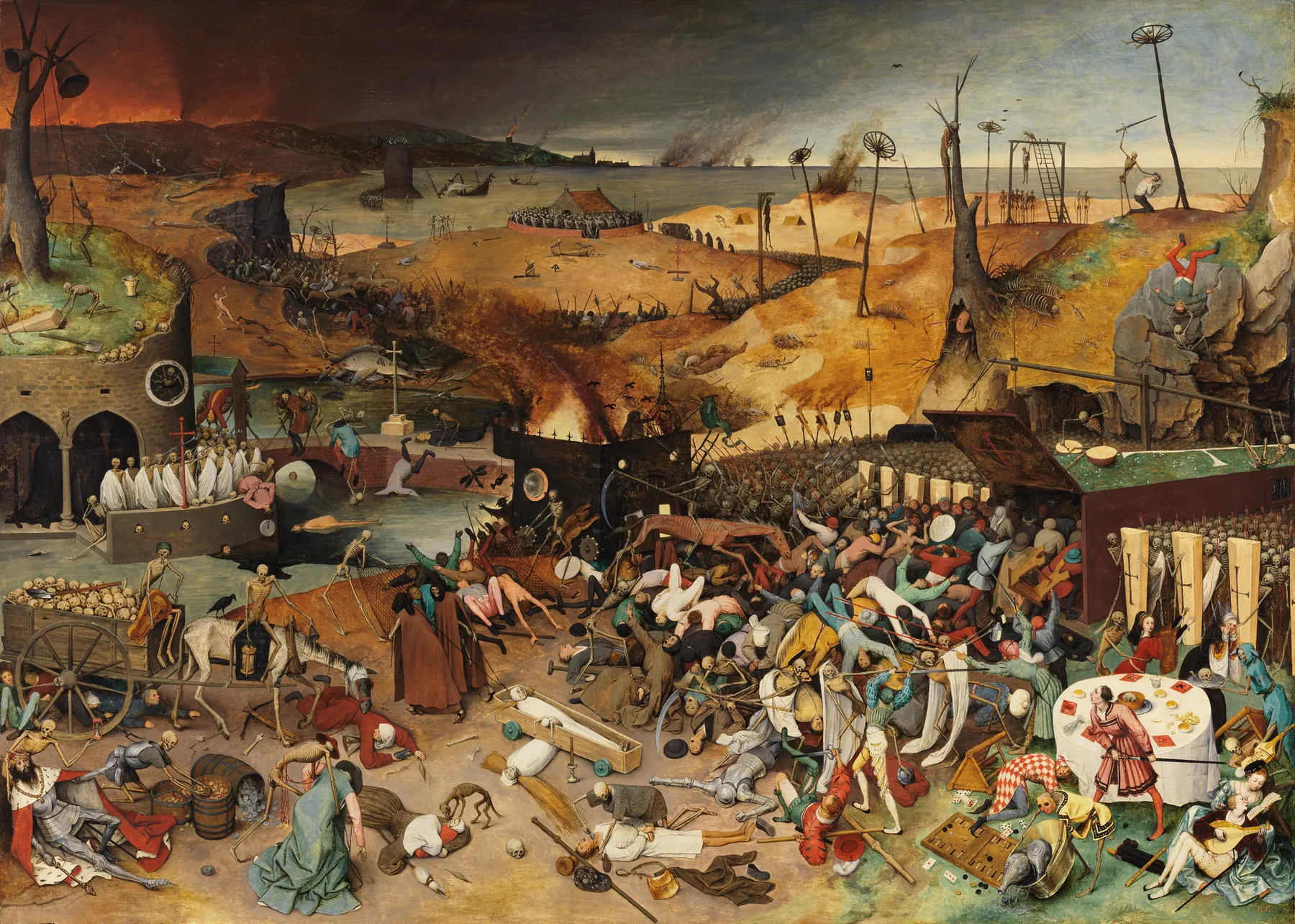 El triunfo de la Muerte, de Pieter Bruegel el Viejo