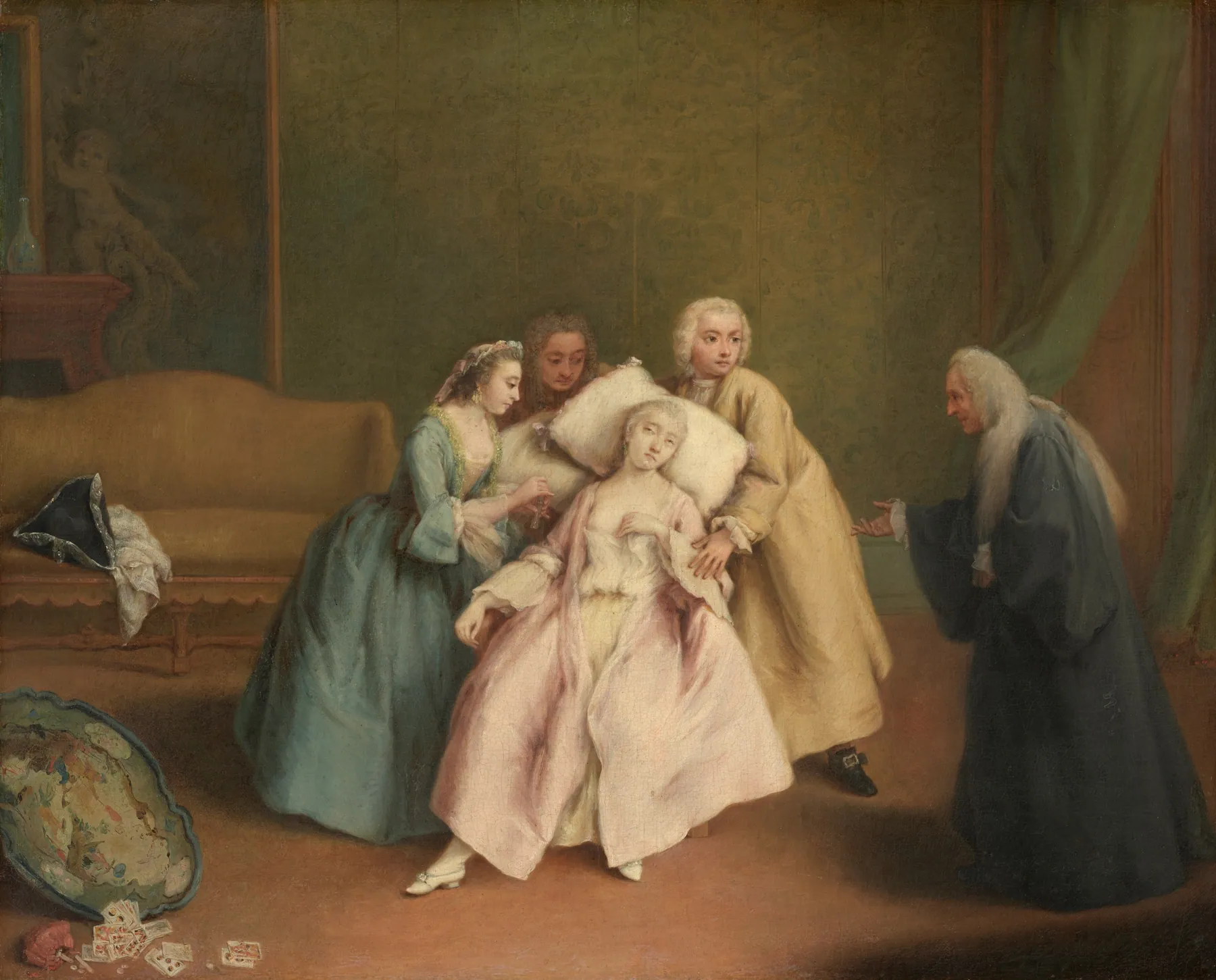 El desmayo, de Pietro Longhi