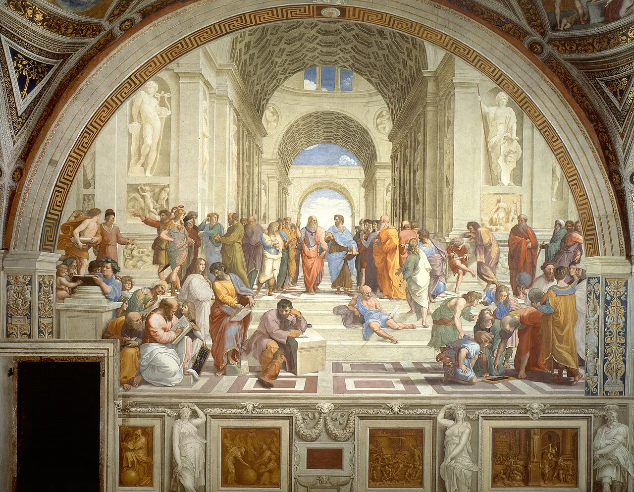 La escuela de Atenas, de Rafael Sanzio