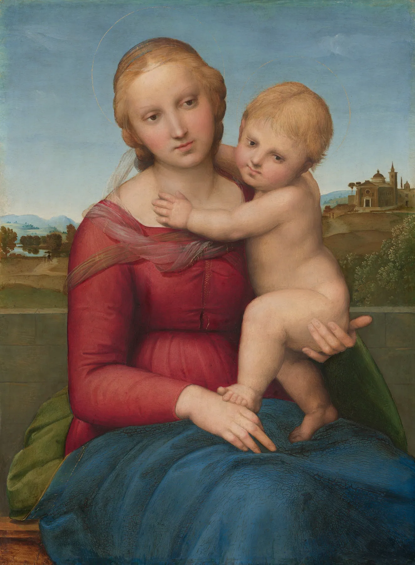 La pequeña Virgen Cowper, de Rafael Sanzio