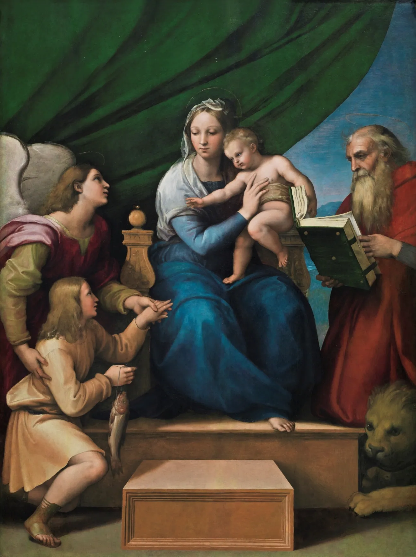 La Virgen del pez, de Rafael Sanzio