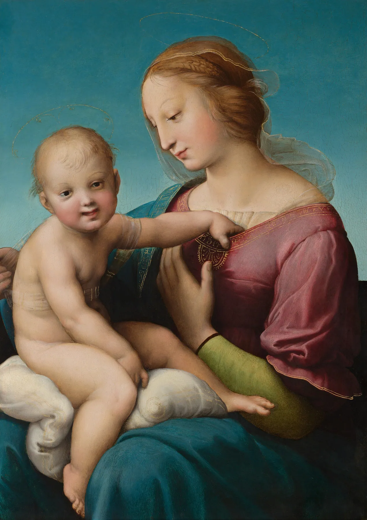 La Virgen Niccolini-Cowper, de Rafael Sanzio