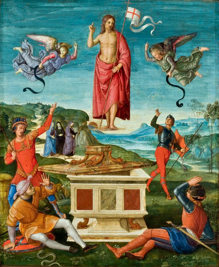 Resurrección de Cristo, de Rafael Sanzio