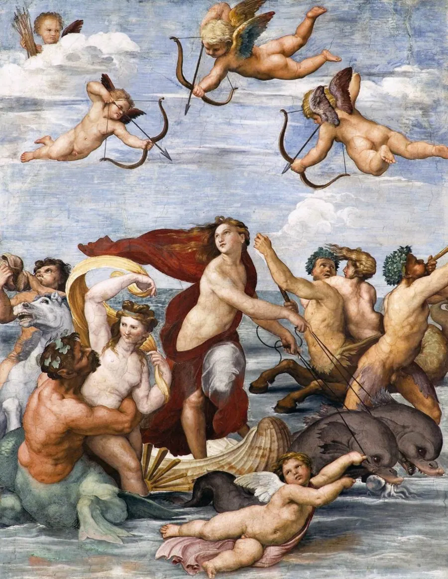 Triunfo de Galatea, de Rafael Sanzio