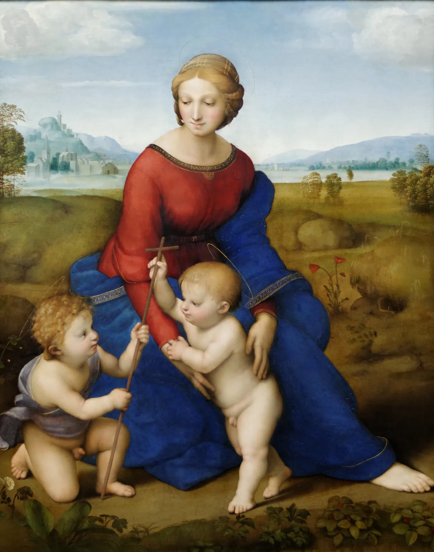 Virgen del prado, de Rafael Sanzio