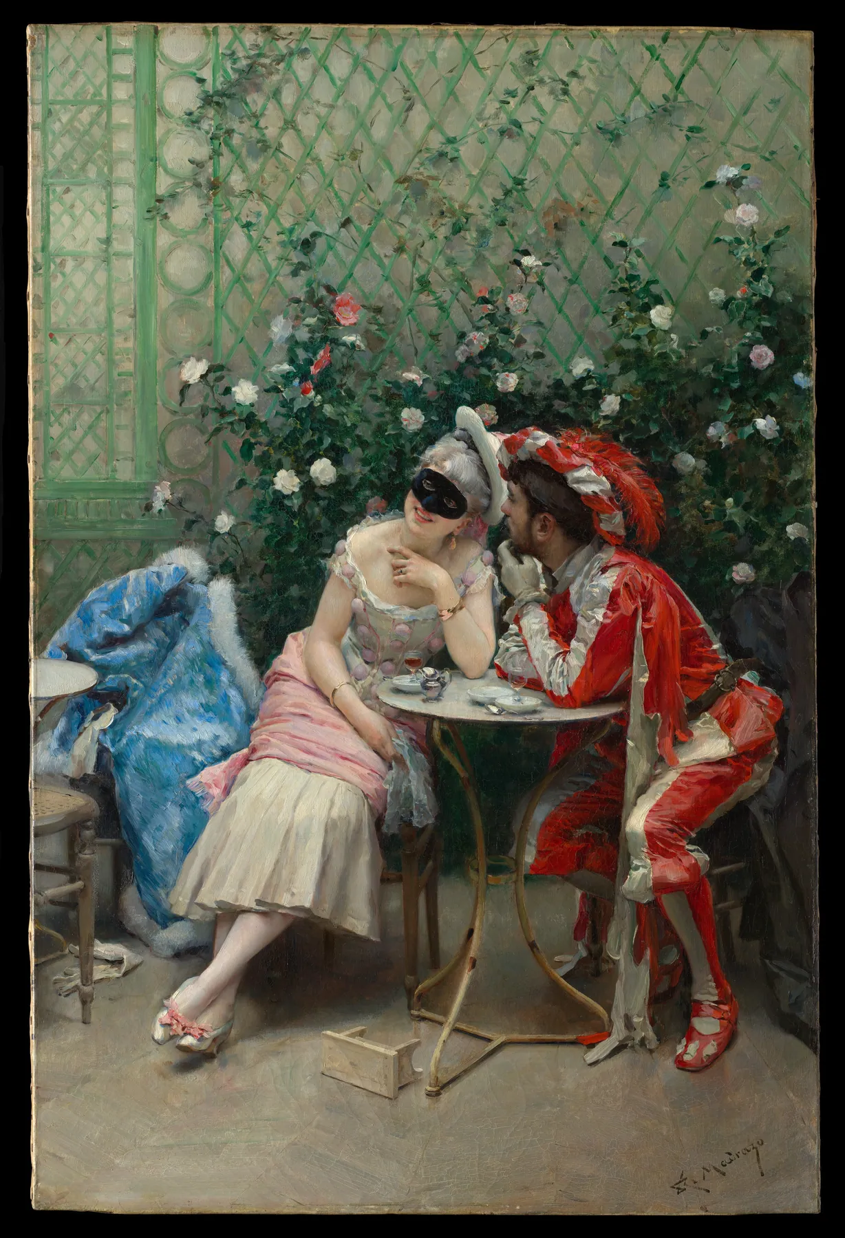 Máscaras, de Raimundo de Madrazo y Garreta
