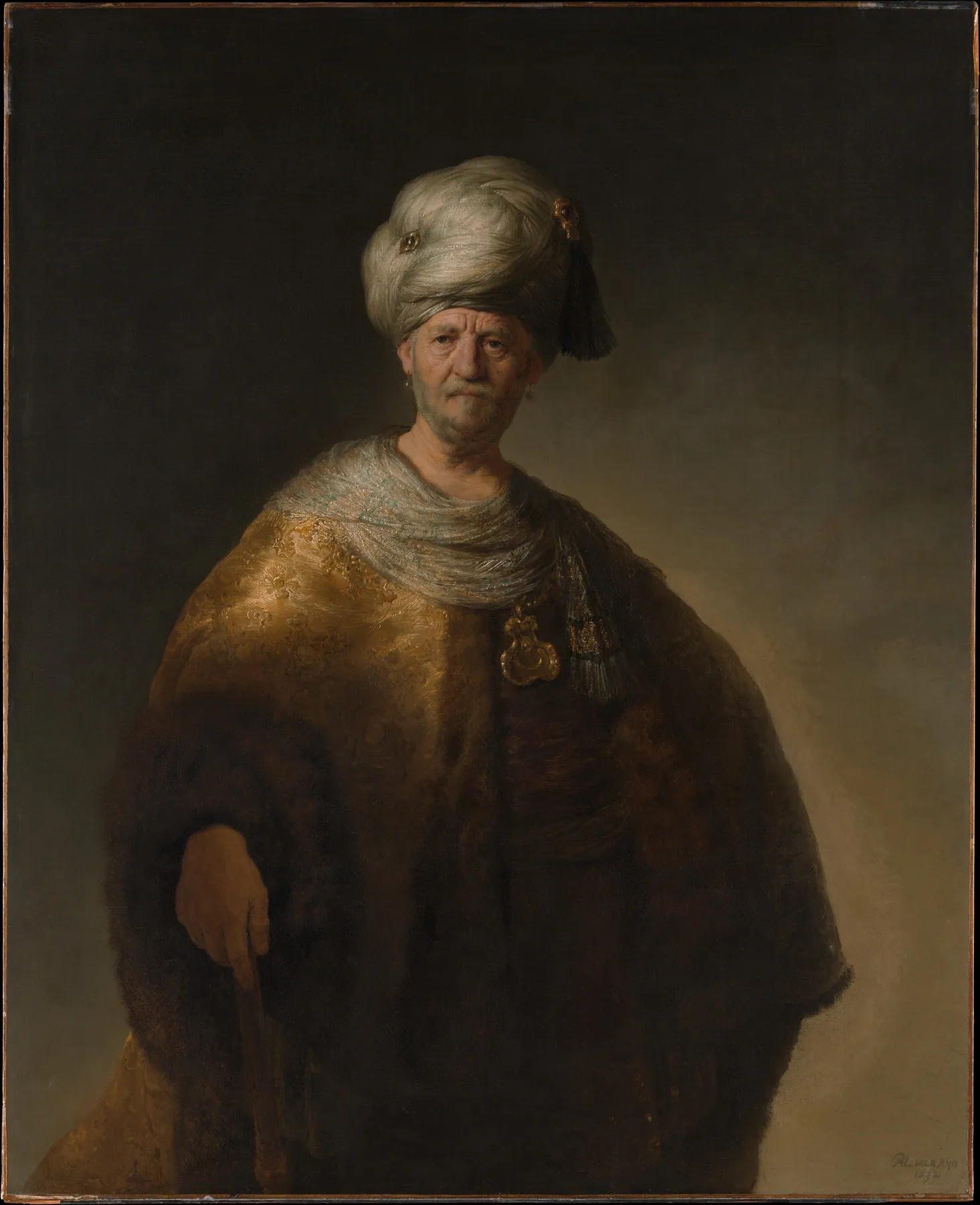 Hombre con turbante, de Rembrandt van Rijn