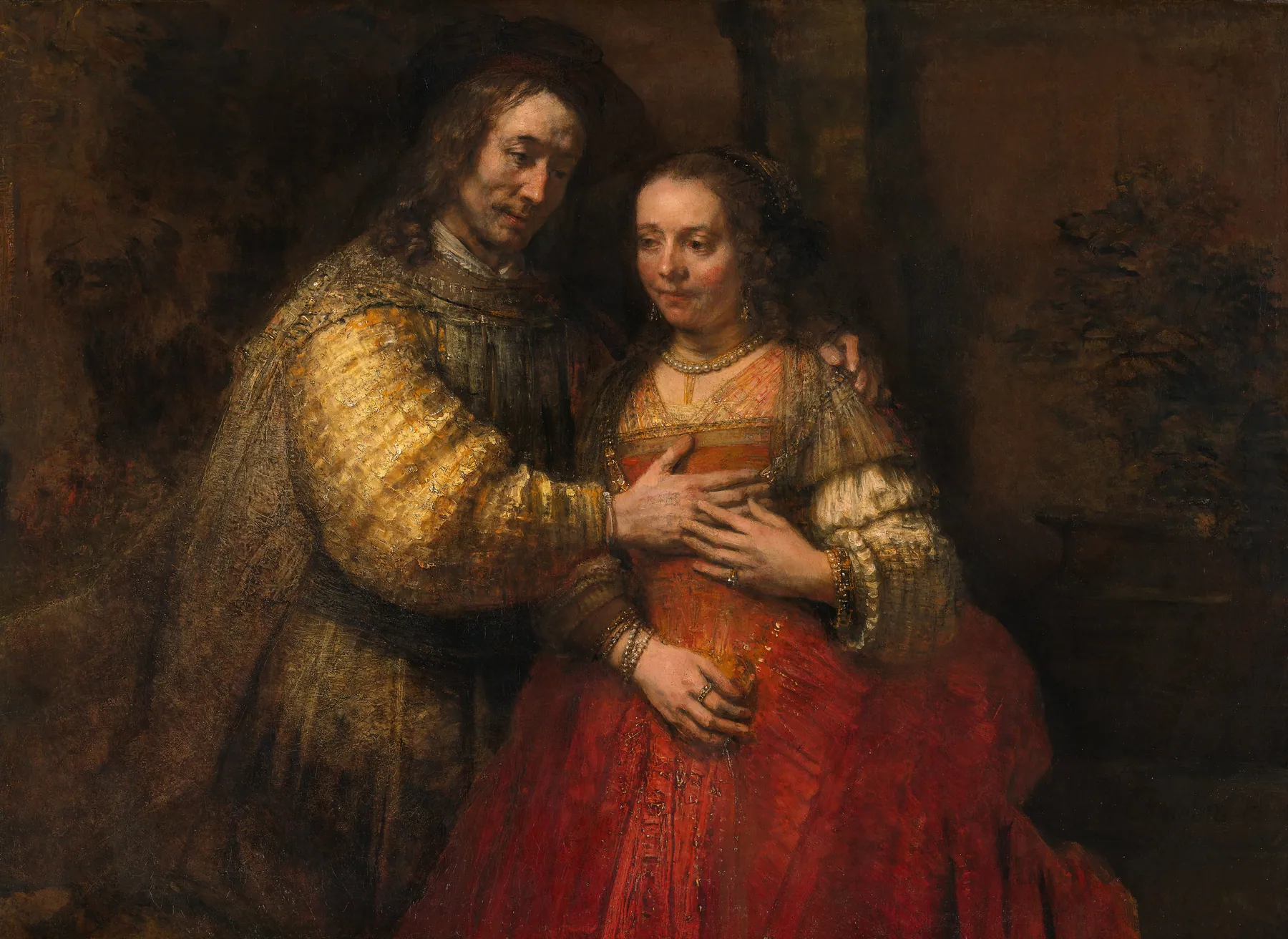 La novia judía, de Rembrandt van Rijn