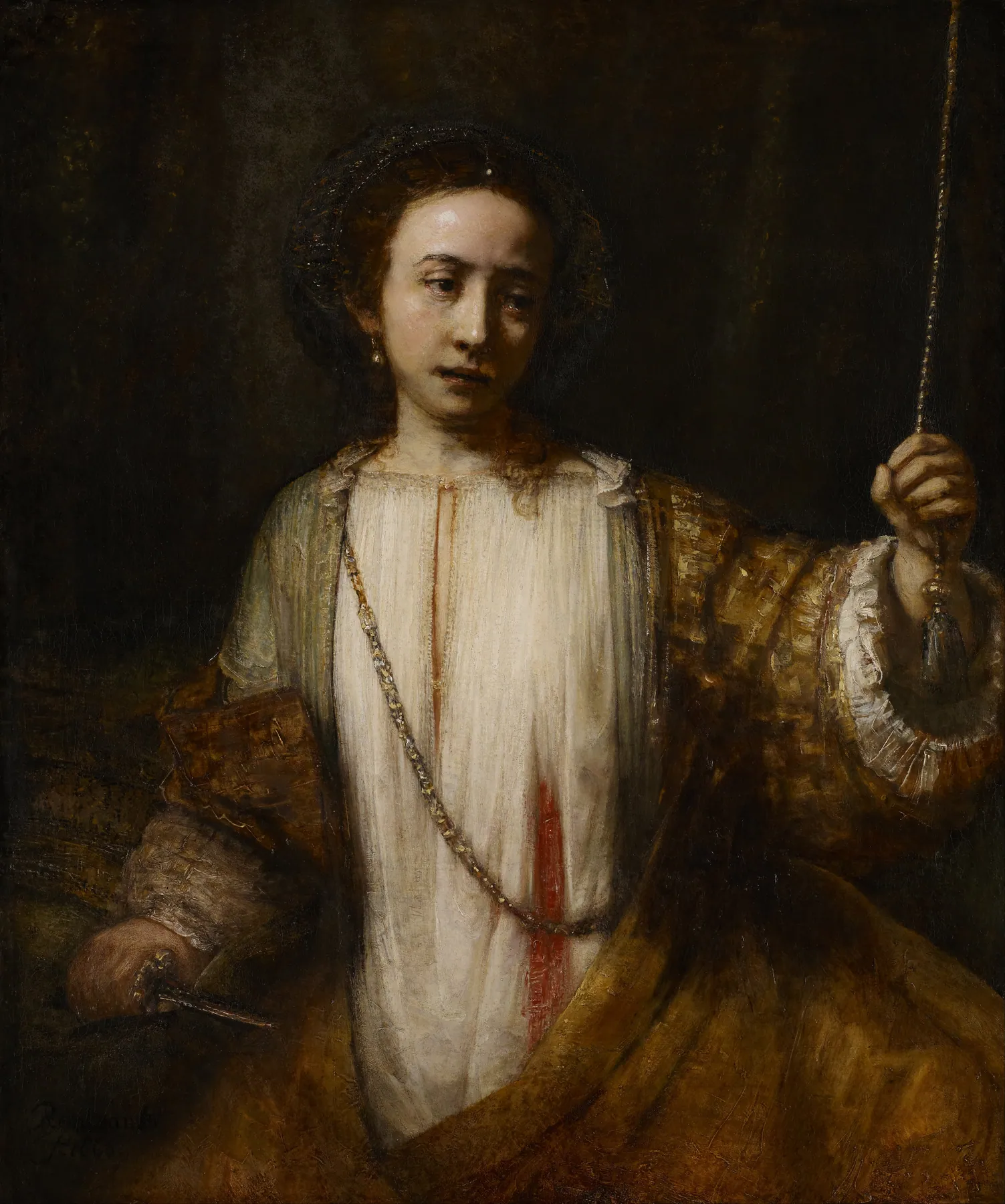 Lucrecia, de Rembrandt van Rijn