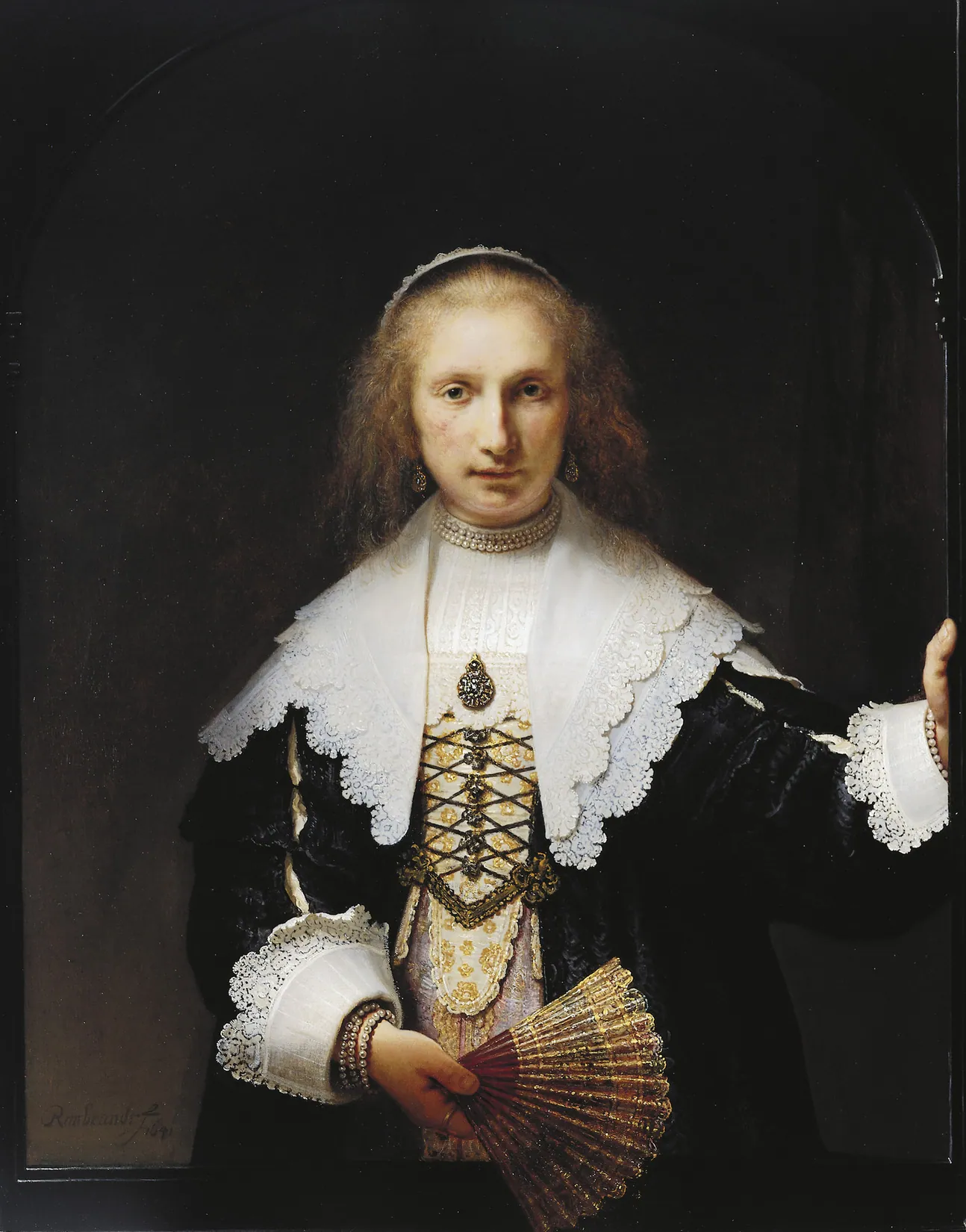 Retrato de Agatha Bas, de Rembrandt van Rijn