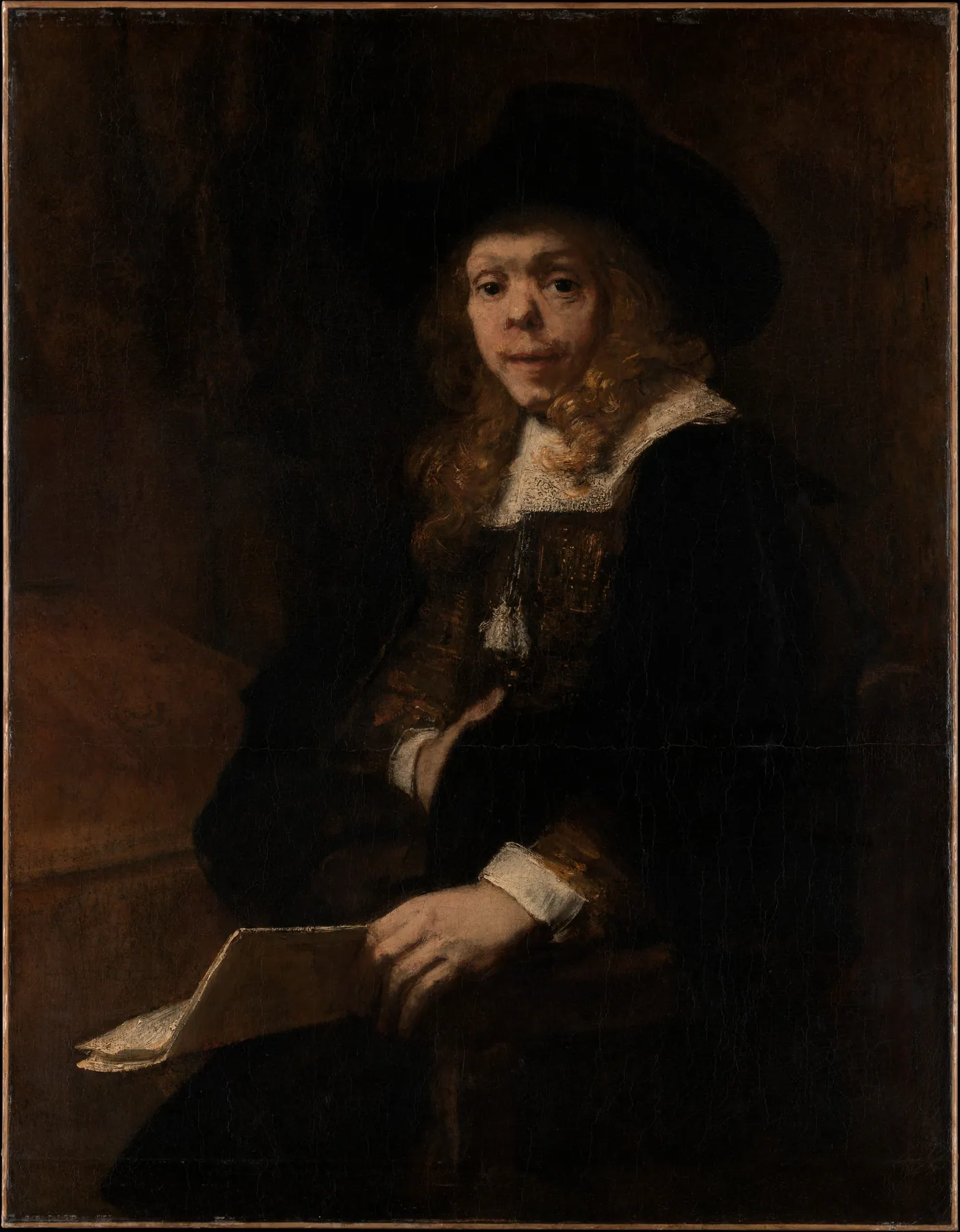 Retrato de Gerard de Lairesse, de Rembrandt van Rijn