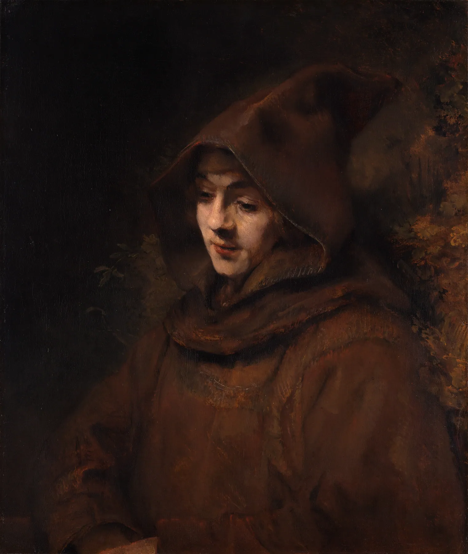 Tito como monje, de Rembrandt van Rijn