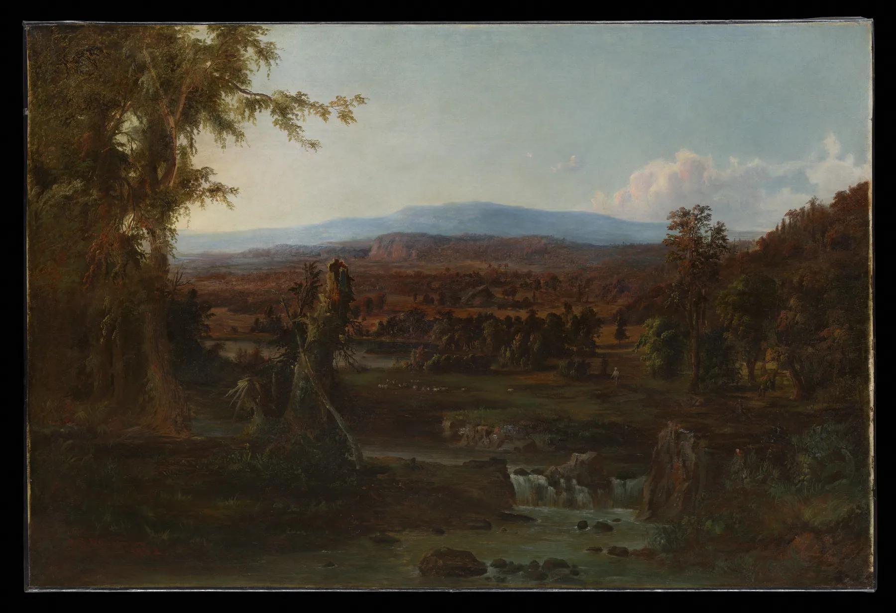 Paisaje con pastor, de Robert S. Duncanson