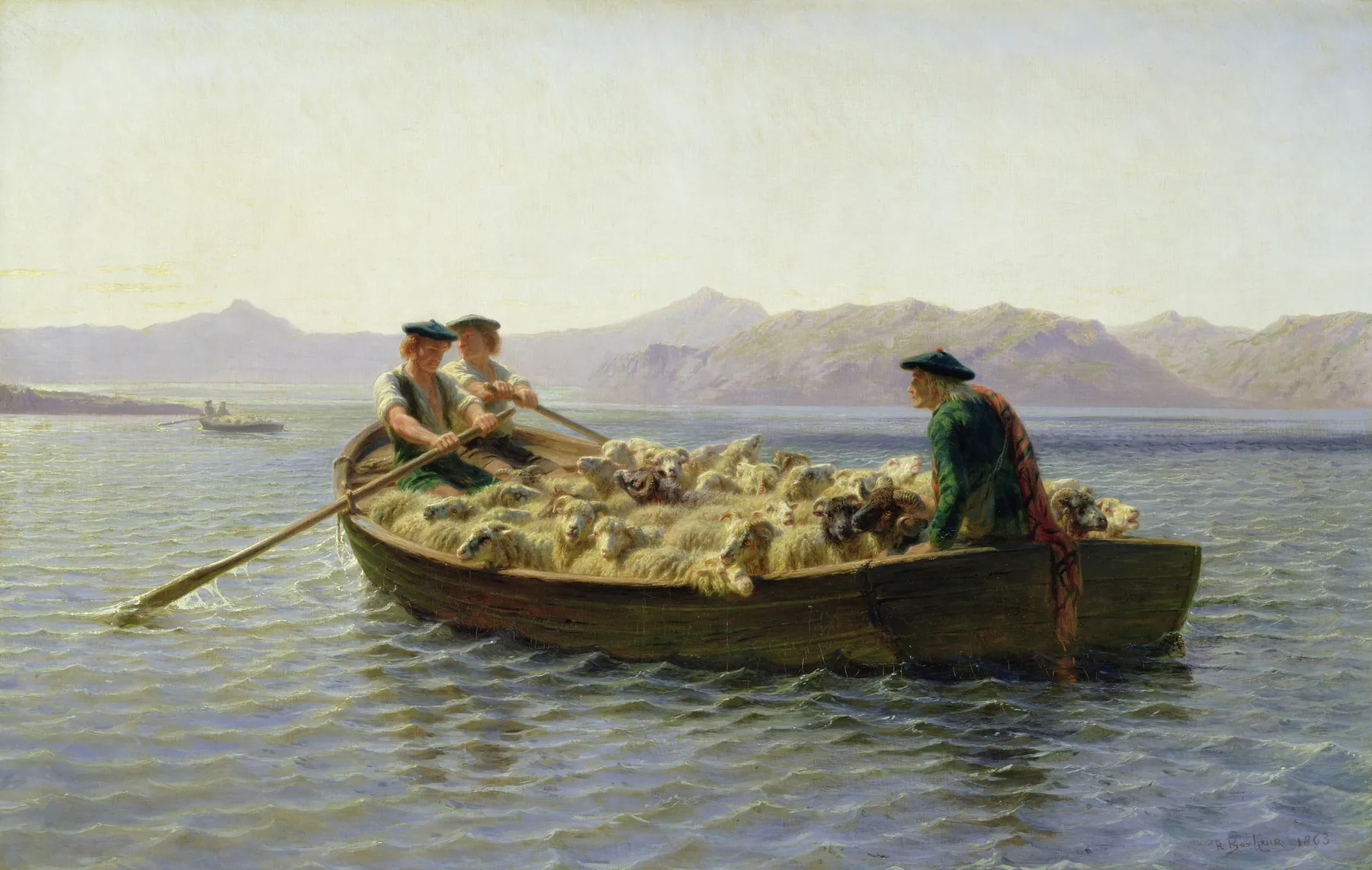 Cambio de pastos, de Rosa Bonheur