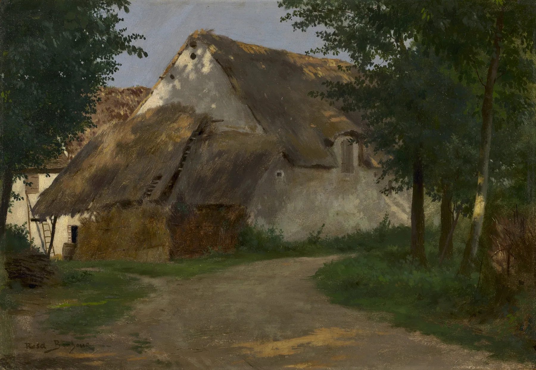 La granja a la entrada del bosque, de Rosa Bonheur