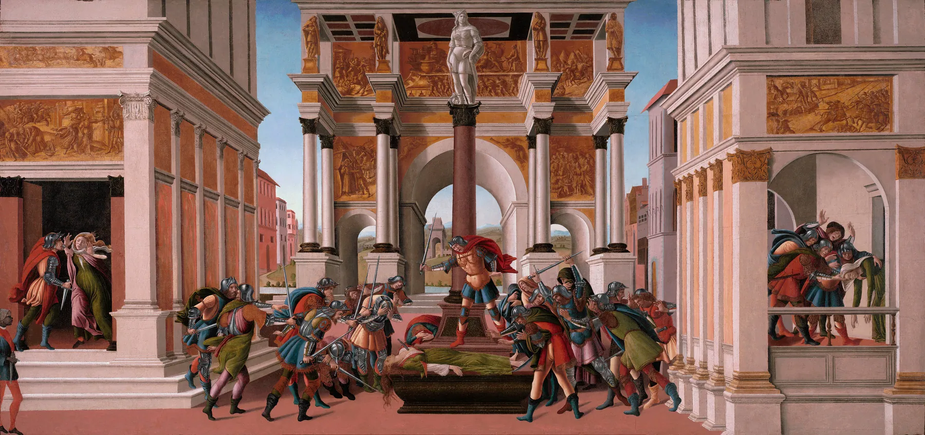 La historia de Lucrecia, de Sandro Botticelli