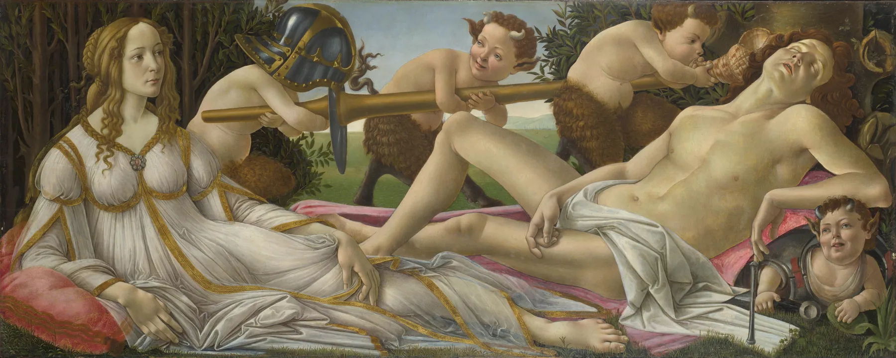 Venus y Marte, de Sandro Botticelli