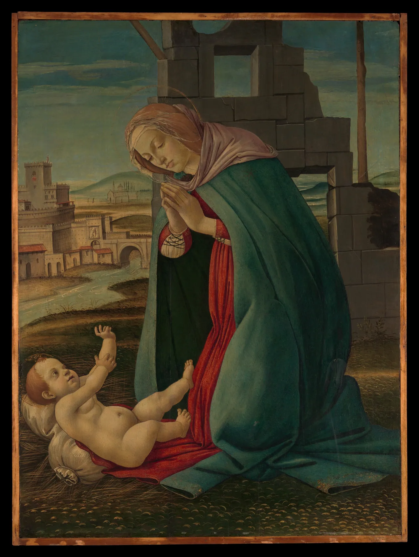 Virgen adorando al Niño, de Sandro Botticelli