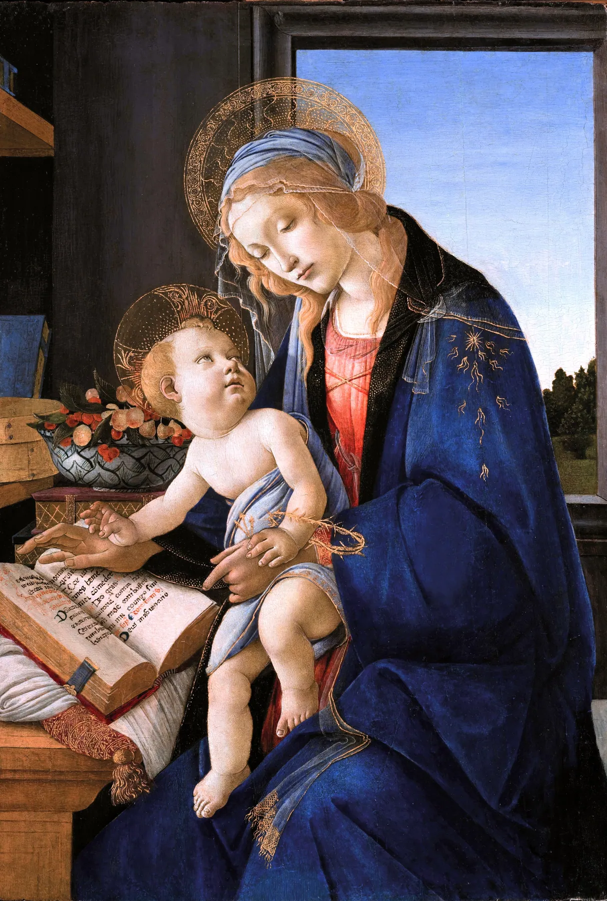 Virgen del libro, de Sandro Botticelli