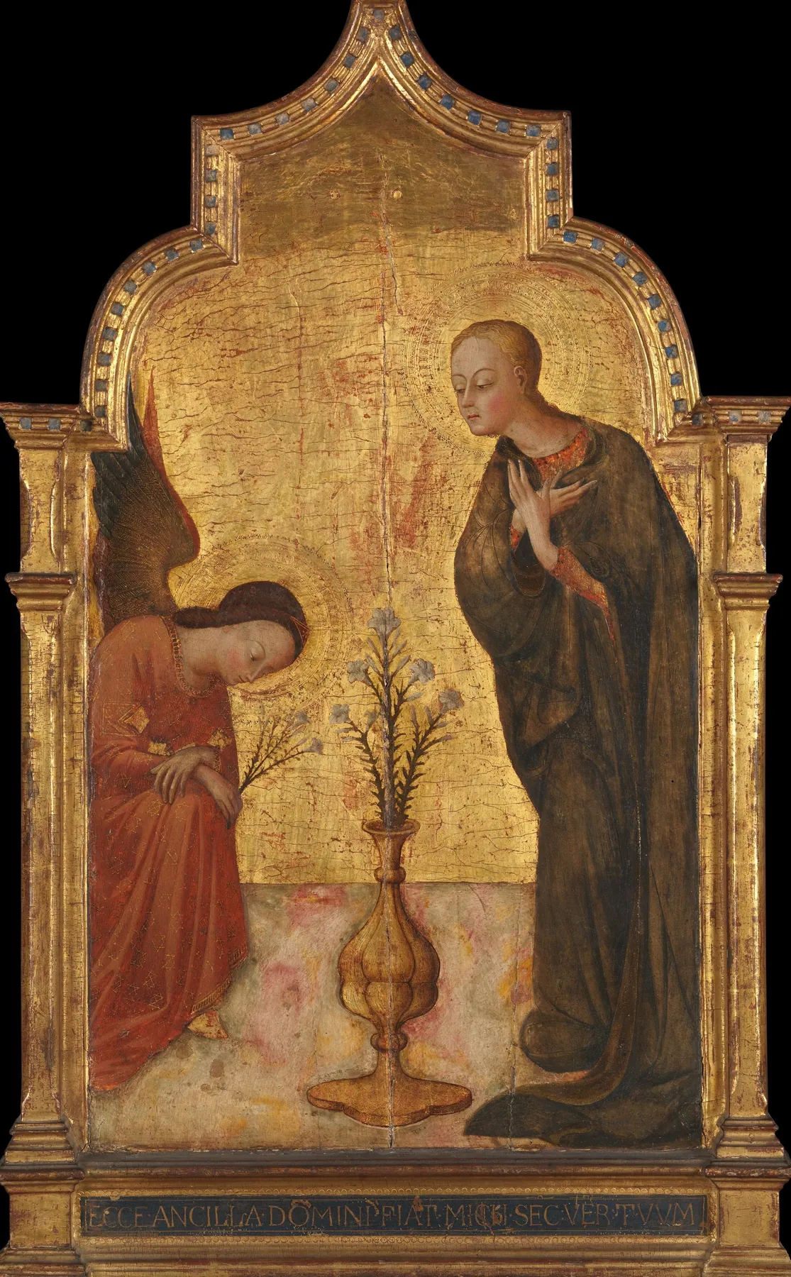 La Anunciación, de Sassetta