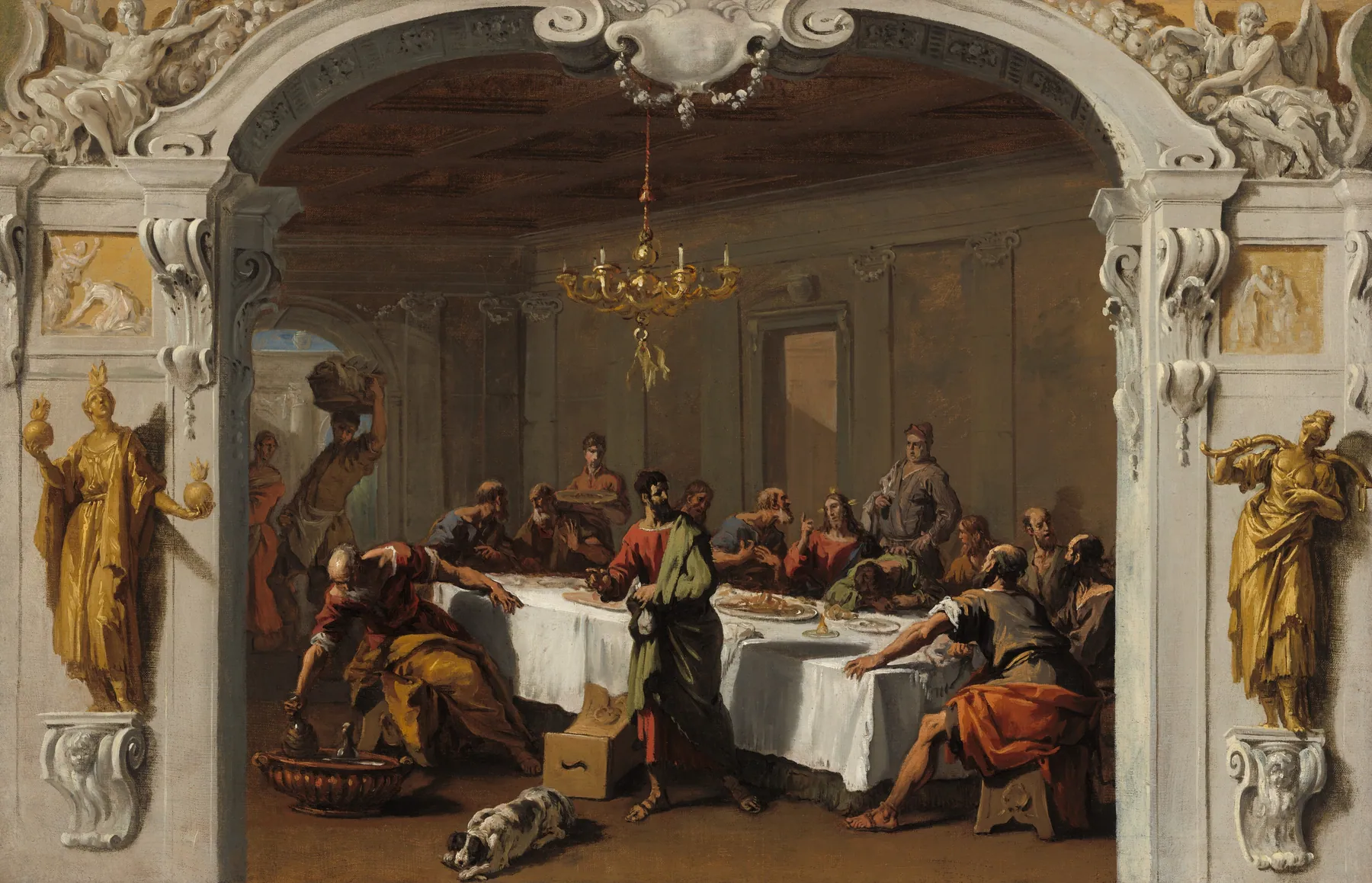 La Última Cena, de Sebastiano Ricci
