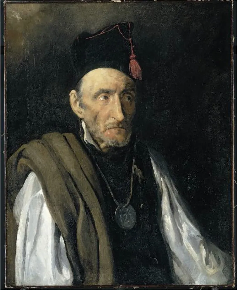 El monomaníaco del mando militar, de Théodore Géricault