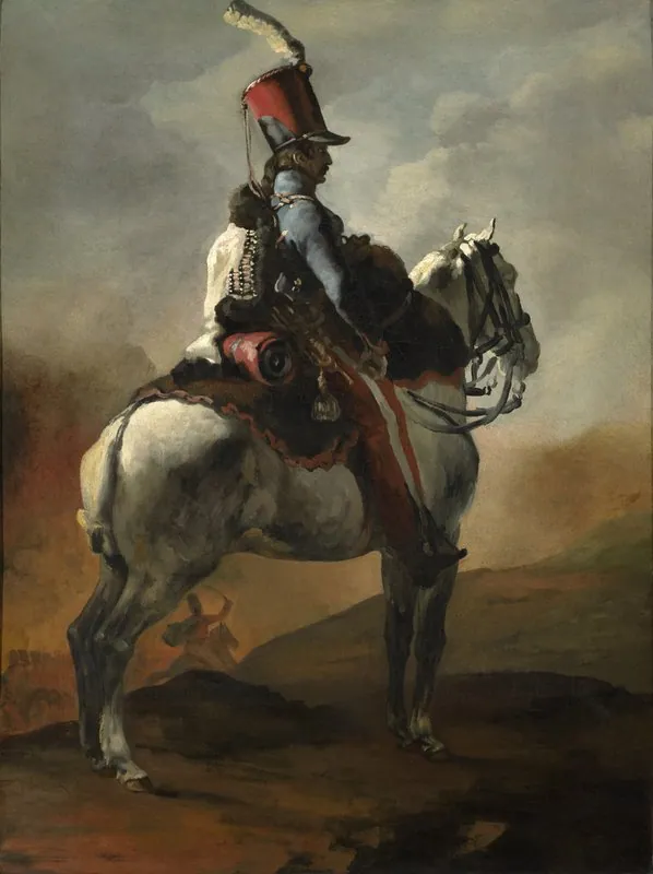 Trompetero de húsares, de Théodore Géricault
