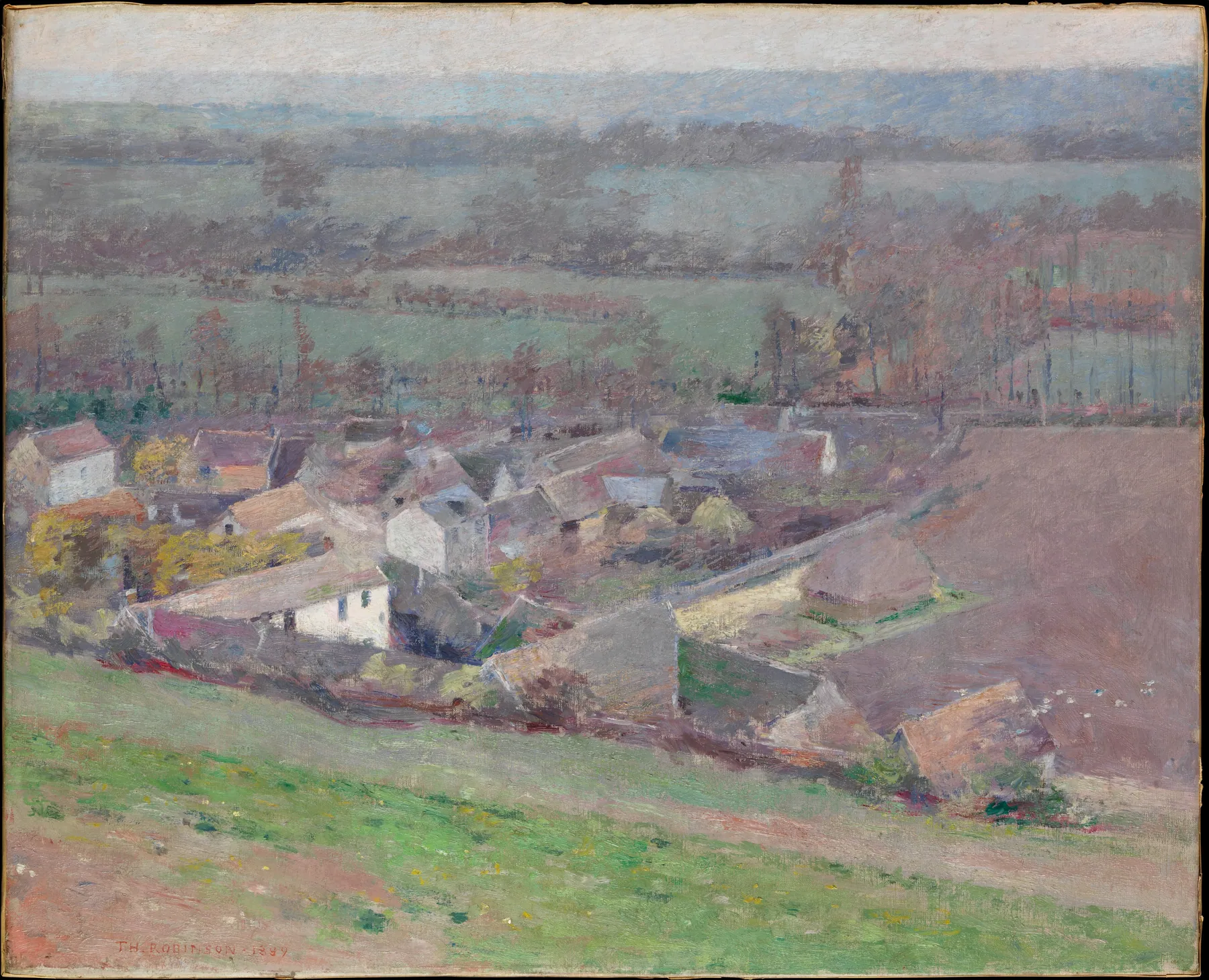 Vista a vuelo de pájaro, de Theodore Robinson