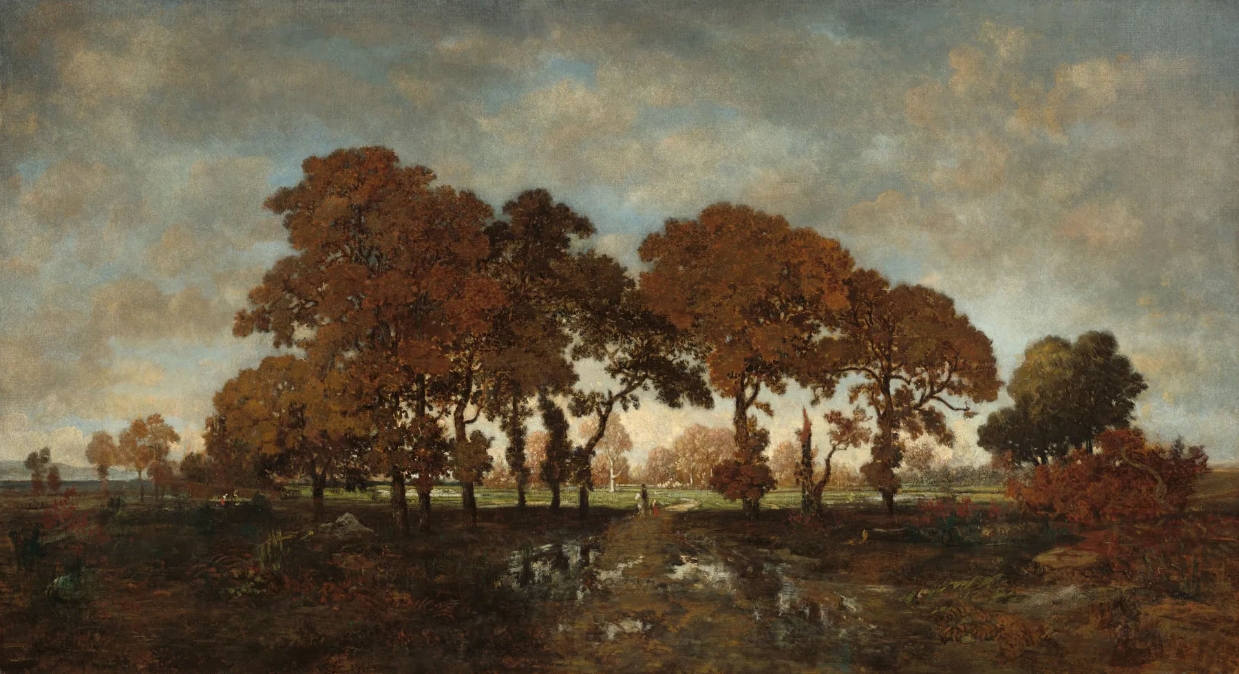 Después de la lluvia, de Théodore Rousseau