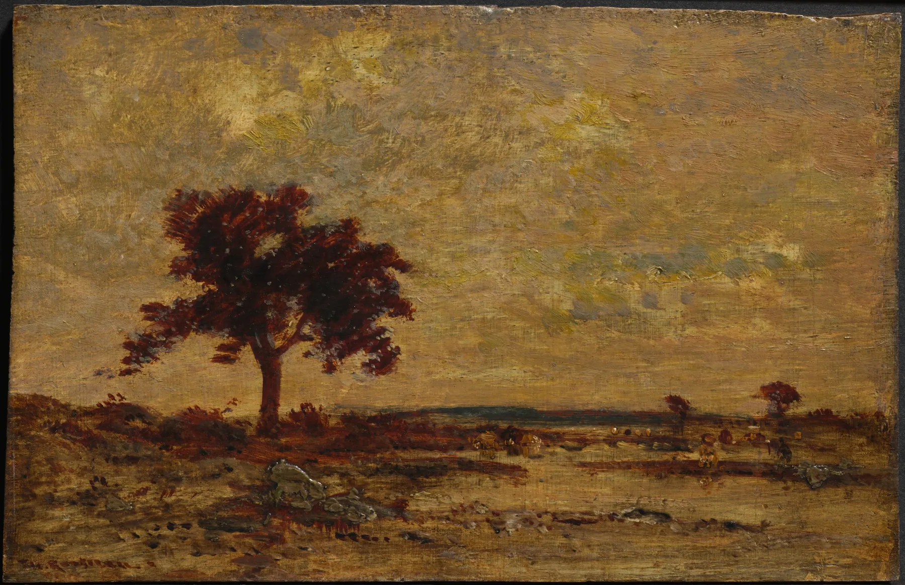 Marismas, de Théodore Rousseau