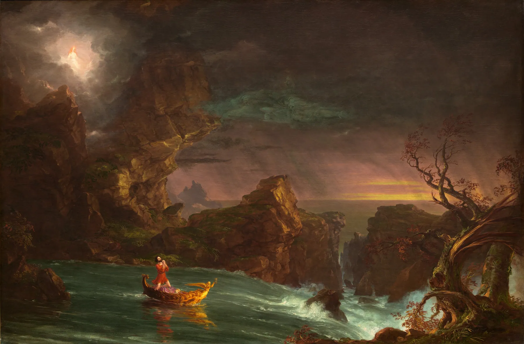 El viaje de la vida, Madurez, de Thomas Cole