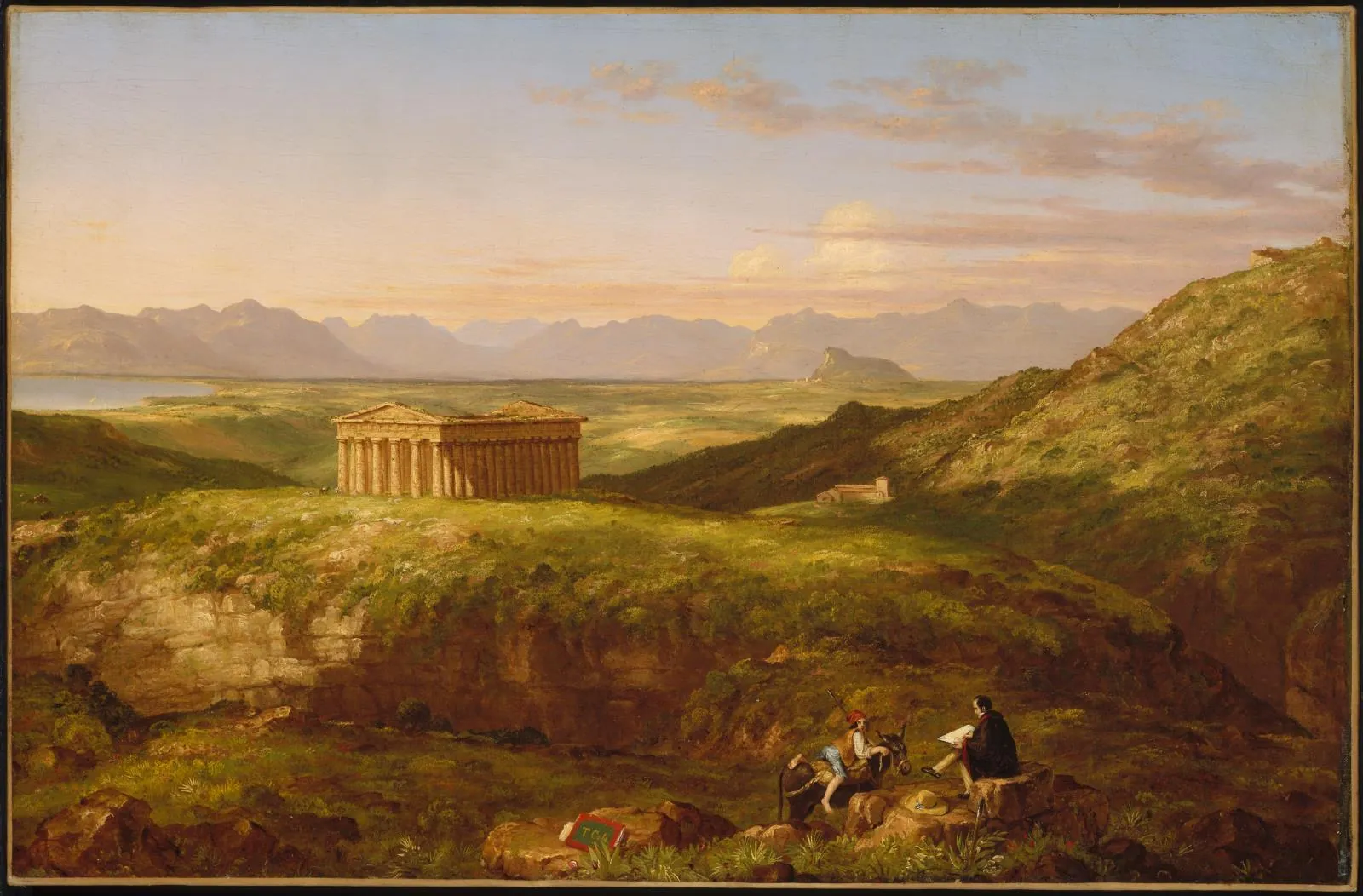 Templo de Segesta, de Thomas Cole