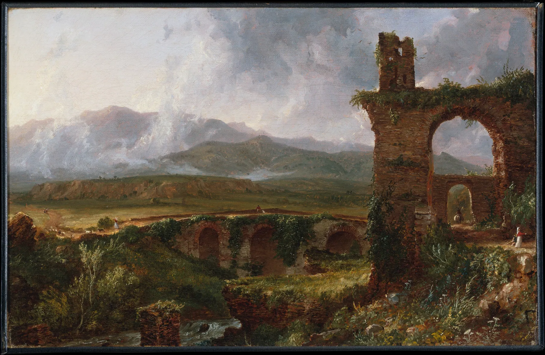 Vista cerca de Tívoli (mañana), de Thomas Cole